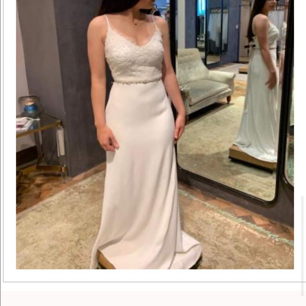 Brett BHLDN Wedding Gown